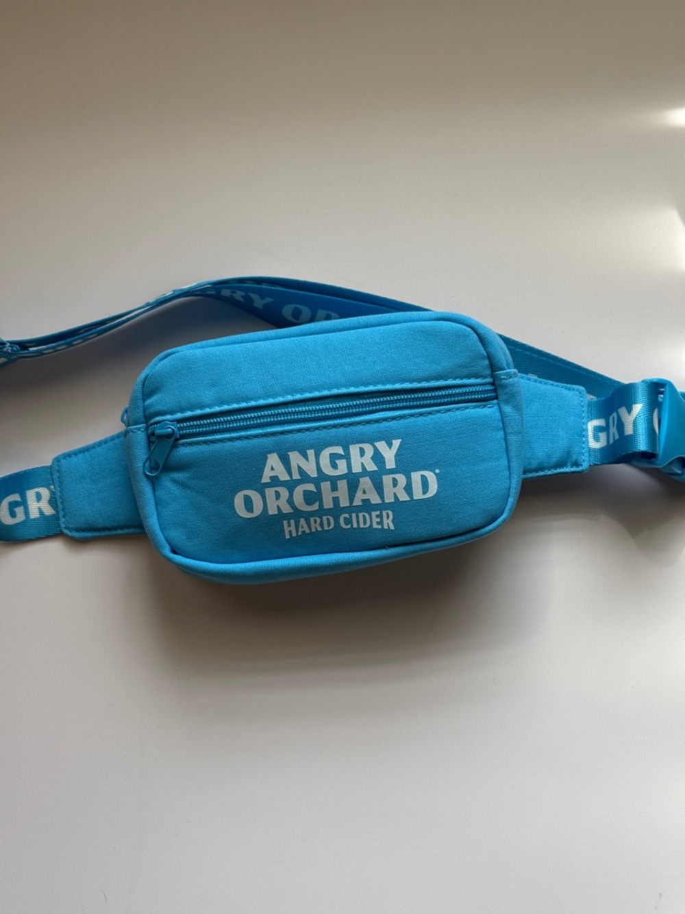 Blue Waist Bag - Logo Fanny Pack Angry Orchard